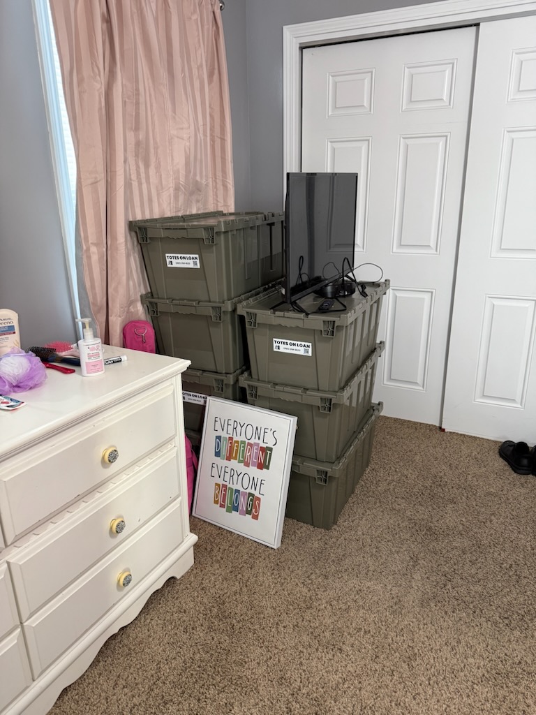 Reusable moving totes for a September home reset in Fort Wayne